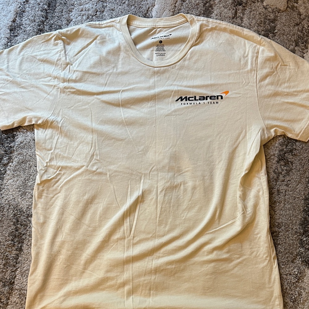 Formula 1 Team Cream T-Shirt